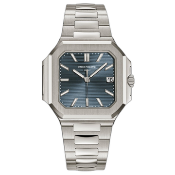 Patek Philippe Blue Dial 45 mm Stainless Steel Bracelet Men's Watch (Ref. V1)