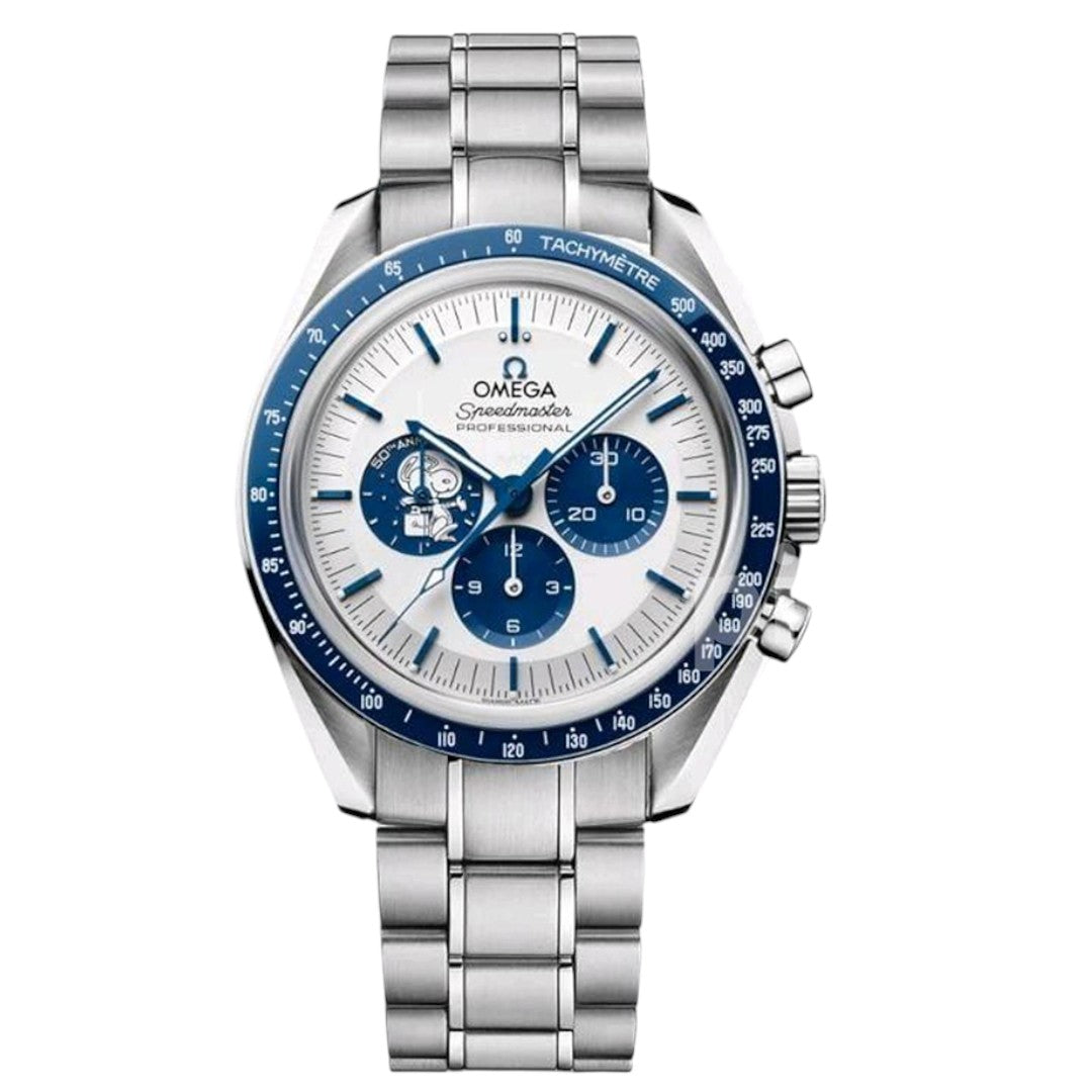 Omega Speedmaster Mirror Original Stainless Steel Bracelet Watch (Ref. V6)