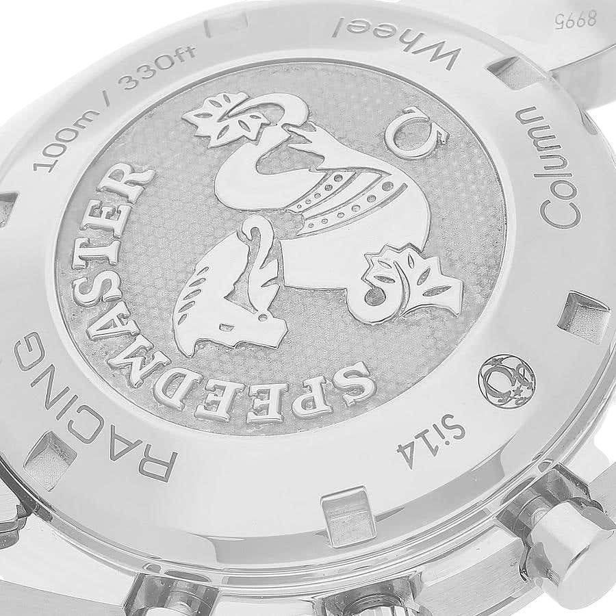 Omega Speedmaster Mirror Original Stainless Steel Bracelet Watch (Ref. V6)
