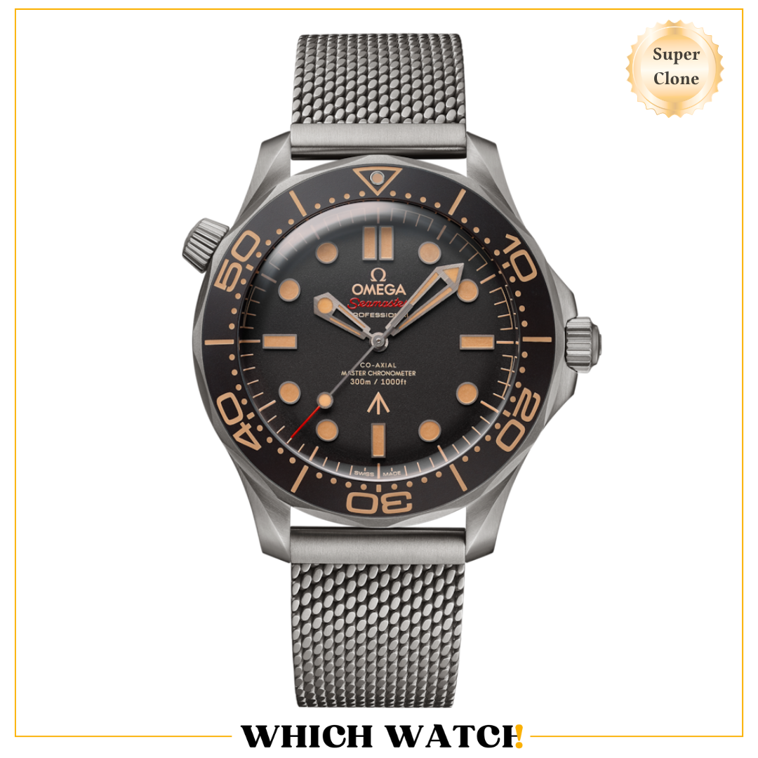 Omega Seamaster 007 Super Clone with Swizz Machine