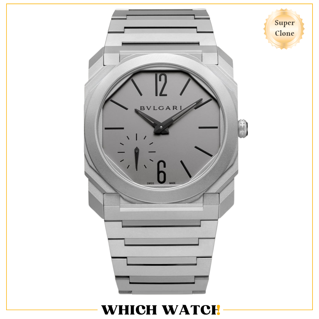 BVLGARI Octo Super Clone with Swizz Machine (Ref. V3)