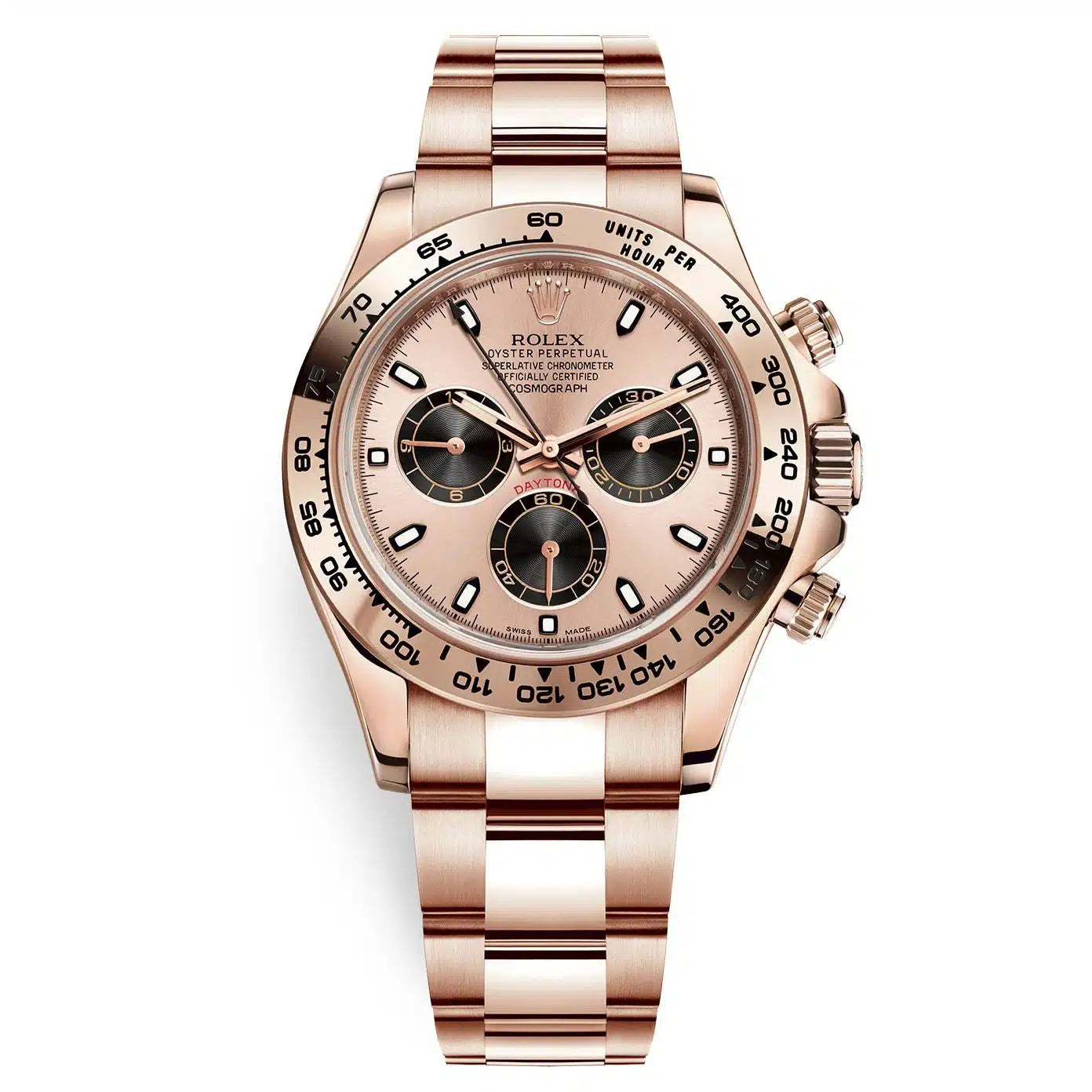 Rolex Daytona 44 mm Metal Bracelet Men's Watch (Ref. 093)