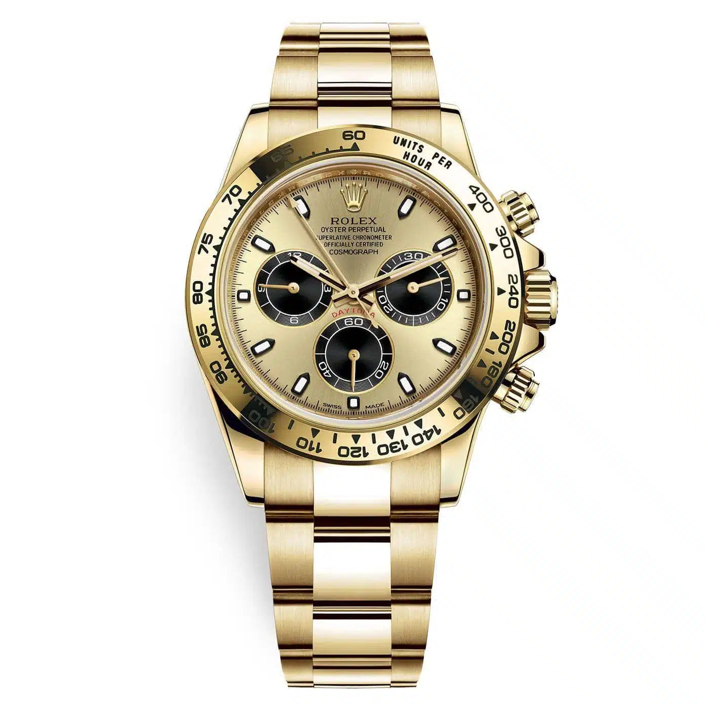 Rolex Daytona 43 mm Metal Bracelet Men's Watch