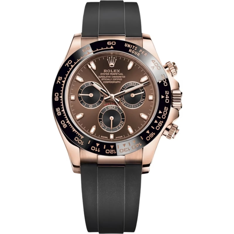 Rolex Daytona Rubber Brown Dial 42 mm Men's Watch (Ref. 012)