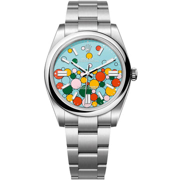 Rolex Perpetual 41 mm Metal Bracelet Men's Watch (Ref. 055)