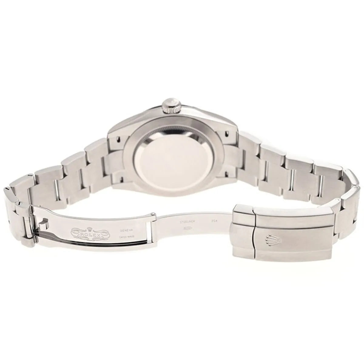 Rolex Perpetual Black Dial 41 mm Metal Bracelet Men's Watch