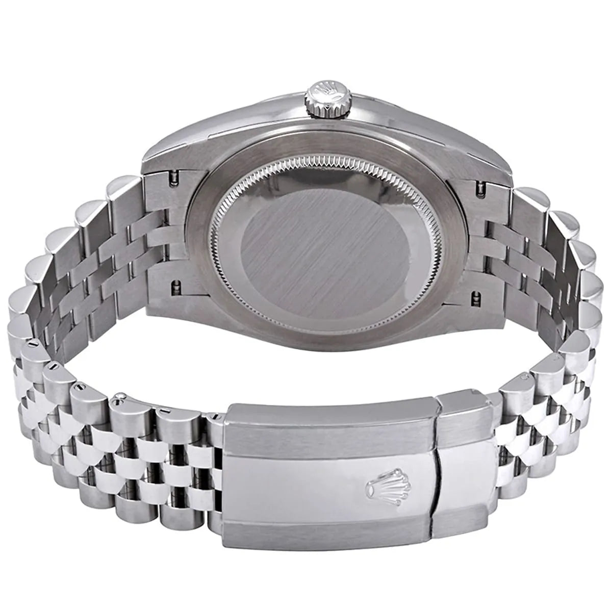 Rolex Datejust Gray Dial 41 mm Metal Bracelet Men's Watch (Ref. 025)