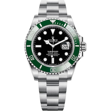Rolex Submariner Black Dial 41 mm Metal Bracelet Men's Watch (Ref. 071)