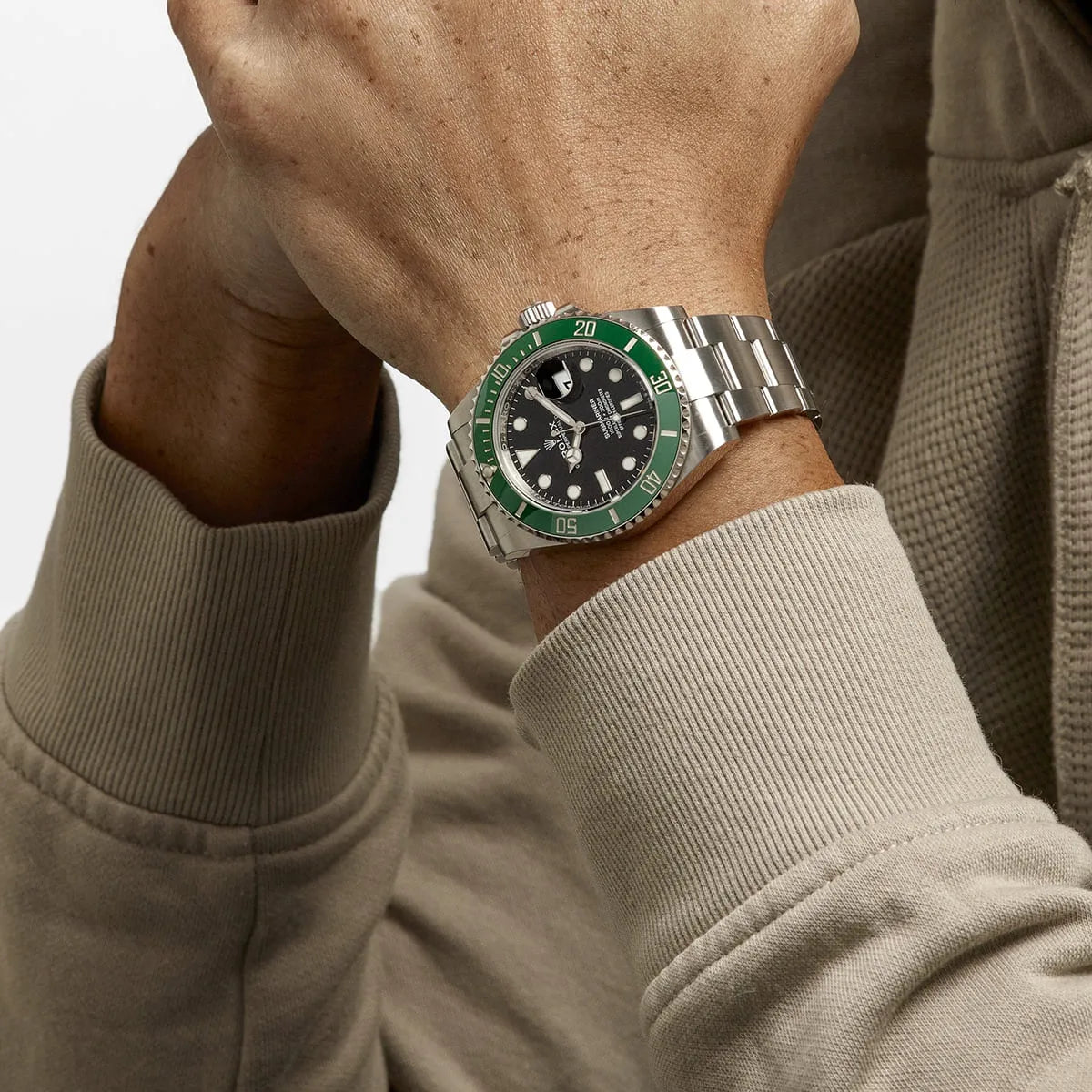 Rolex Submariner Black Dial 41 mm Metal Bracelet Men's Watch (Ref. 071)