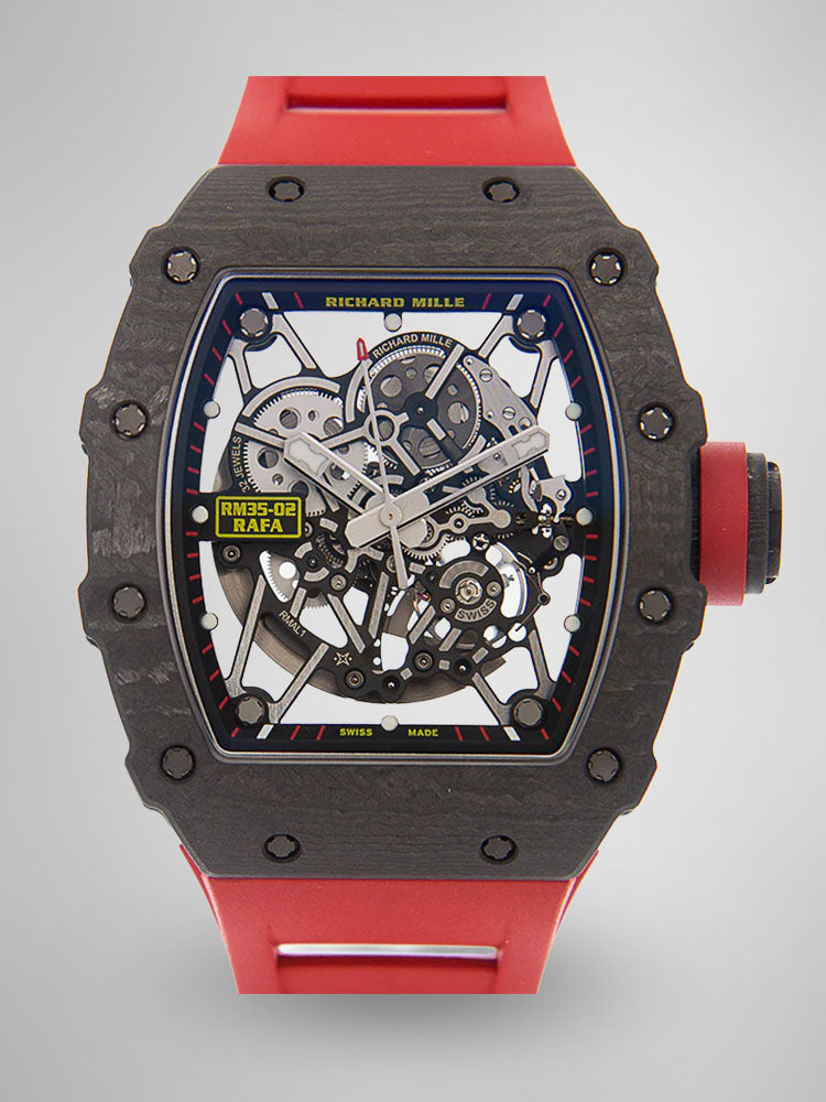Richard Mille RM35-02 Carbon Fiber Swiss Replica Automatic Mechanical Watch