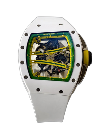UMI Replica Richard Mille RM 61-01 Yohan Blake White Ceramic RMUL2 Movement