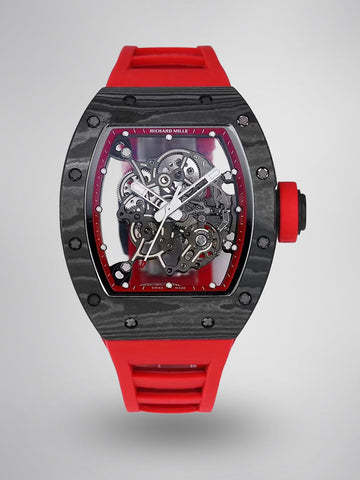 Richard Mille RM 055 NTPT Carbon Replica - Super Clone Swiss Movement Skeleton