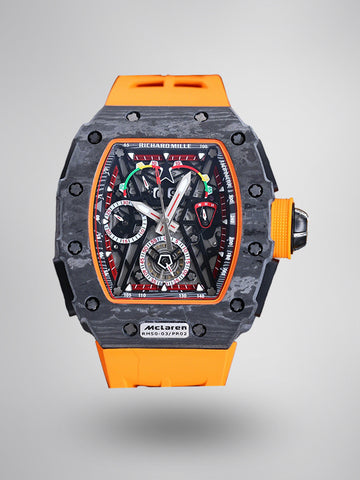 Richard Mille RM 50-03 McLaren Replica Tourbillon Chronograph – Super Clone Carbon Fiber Luxury Watch