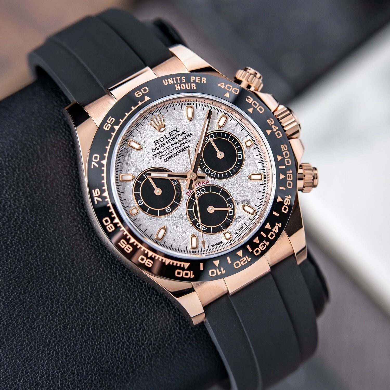 Rolex Daytona Rubber Silver Dial 42 mm Men's Watch (Ref. 110)