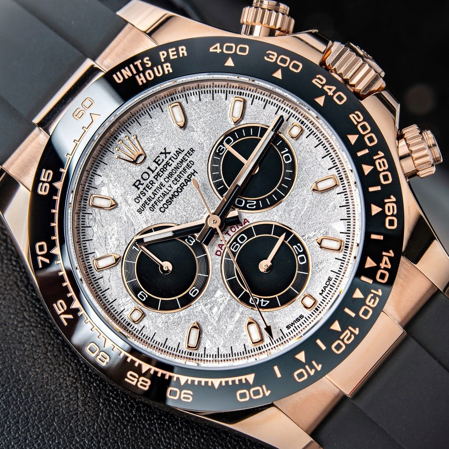 Rolex Daytona Rubber Silver Dial 42 mm Men's Watch (Ref. 110)