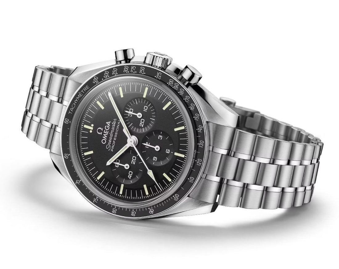 Omega Speedmaster Mirror Original Stainless Steel Bracelet Watch (Ref. V7)