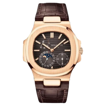 Patek Philippe Aquanaut 41 mm Brown Strap Men's Watch