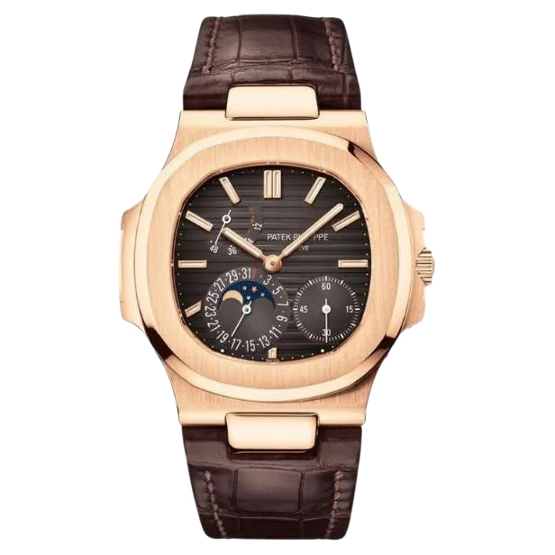 Patek Philippe Aquanaut 41 mm Brown Strap Men's Watch