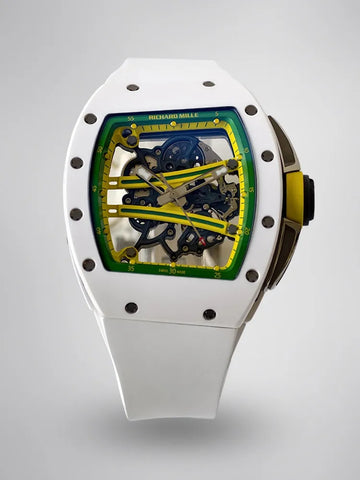 UMI Replica Richard Mille RM 61-01 Yohan Blake White Ceramic RMUL2 Movement