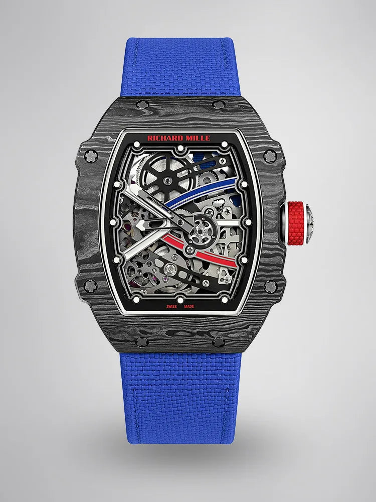Richard Mille RM 67-02 Ultra Thin Automatic Carbon TPT Super Clone - 7.8mm