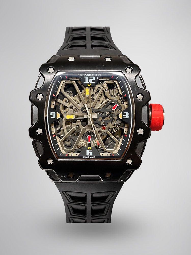 Richard Mille RM 035-03 Rafael Nadal Super Clone Skeleton Dial Swiss Movement 43mm Replica Watch