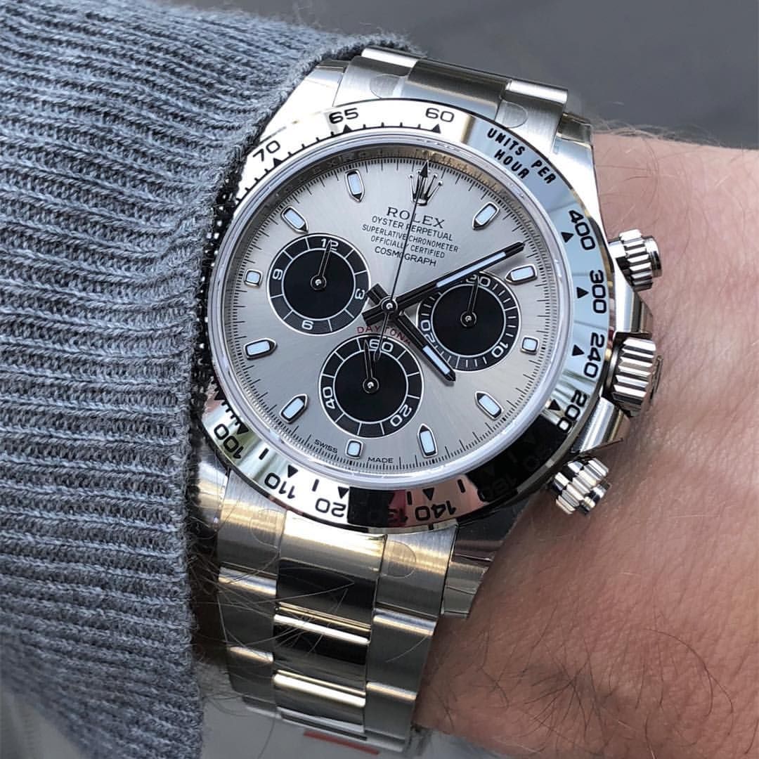 Rolex Daytona Metal Bracelet Men's Watch (Ref. 100)