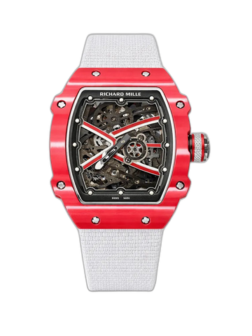 Richard Mille RM 67-02 Super Clone Ultra Thin Skeleton Dial Quartz TPT Red White Case