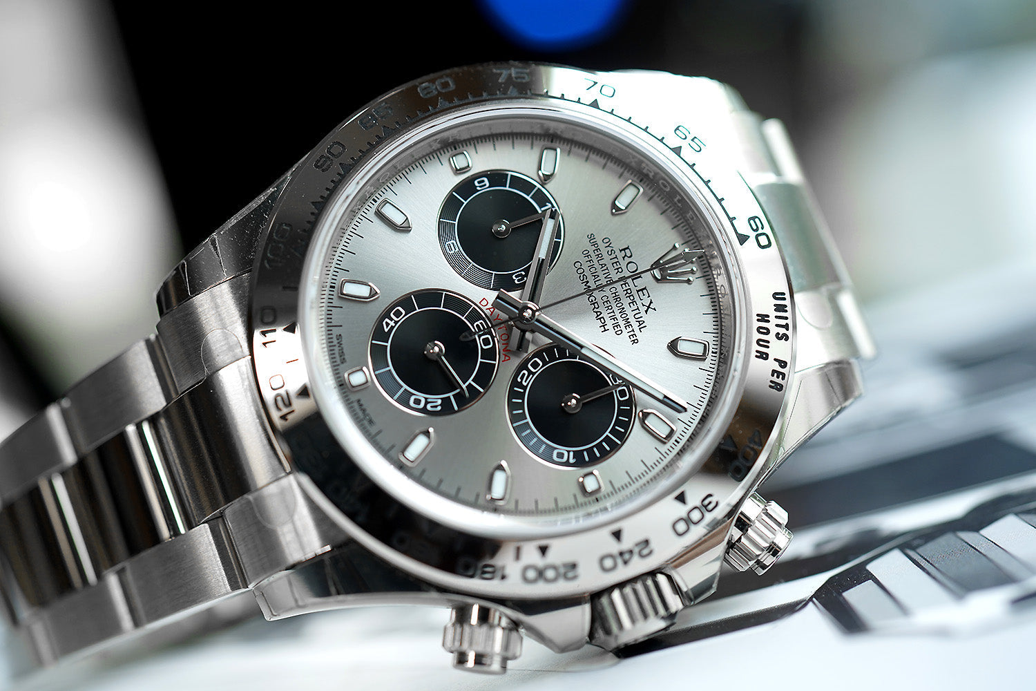 Rolex Daytona Metal Bracelet Men's Watch (Ref. 100)