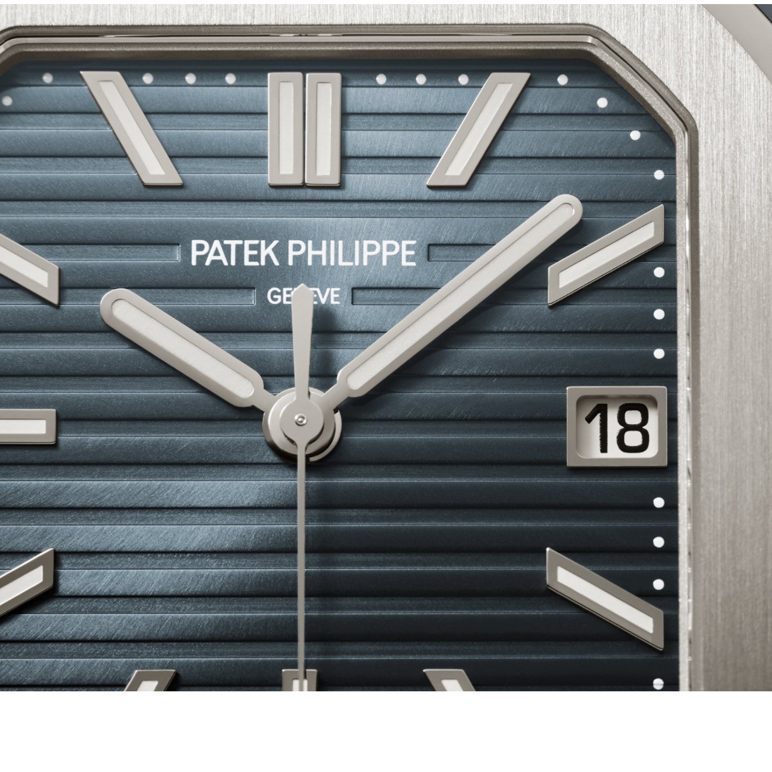 Patek Philippe Blue Dial 45 mm Stainless Steel Bracelet Men's Watch (Ref. V1)