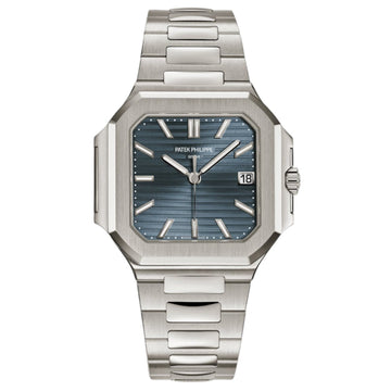 Patek Philippe Blue Dial 45 mm Stainless Steel Bracelet Men's Watch (Ref. V1)