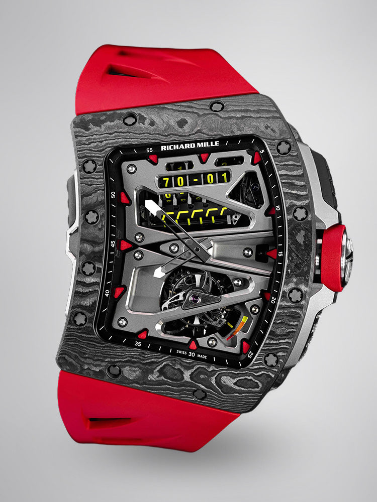 RM 70-01 Alain Prost Tourbillon Replica - Carbon TPT Super Clone Richard Mille Watch