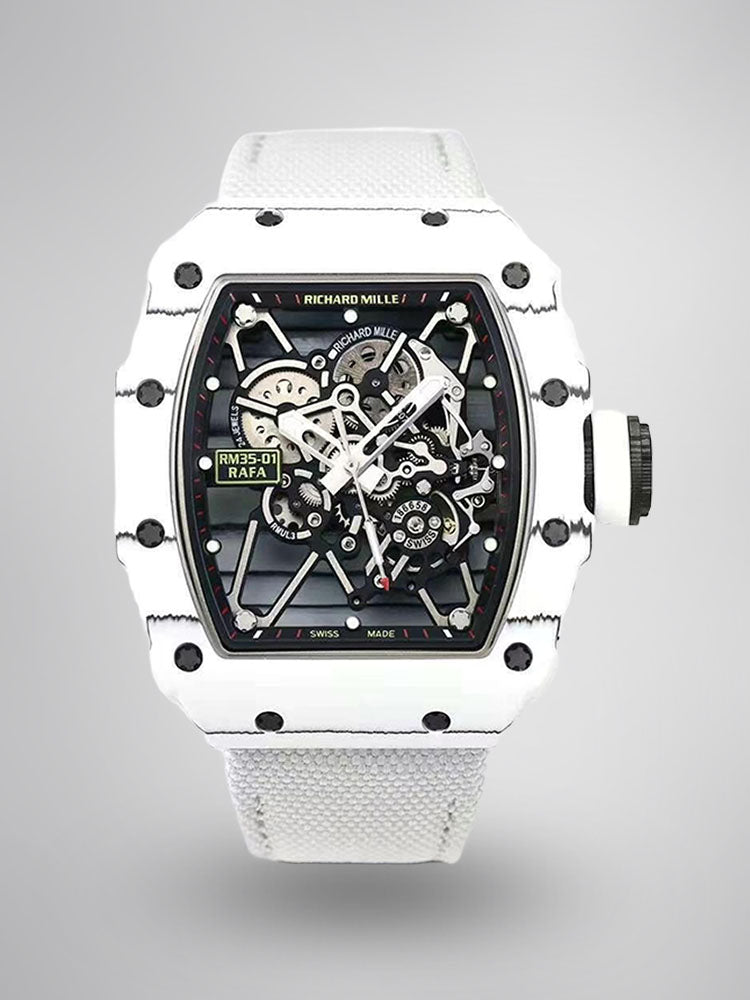 Richard Mille RM35-01 Rafael Nadal Replica Super Clone – NTPT Carbon Swiss Movement AAA Best Quality