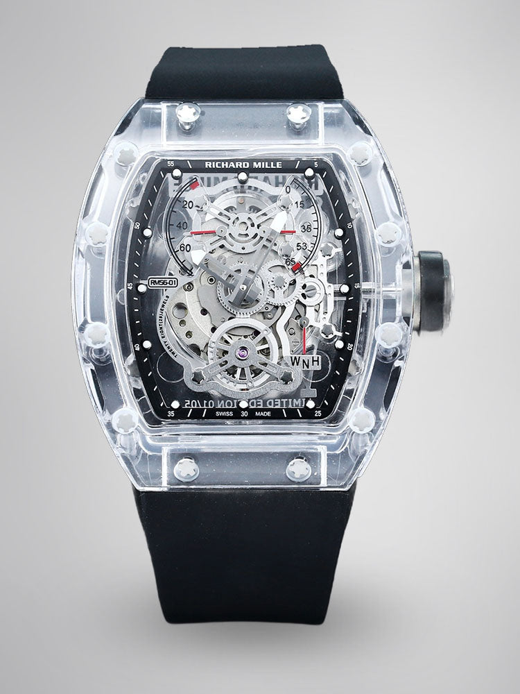 Best Swiss Replica RM56-01 Watch - AAAA Transparent Case