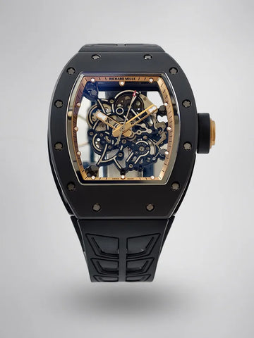 UMI Richard Mille RM 055 Bubba Watson Ceramics 1:1 Skeleton Dial RMUL2 Movement Replica Watch