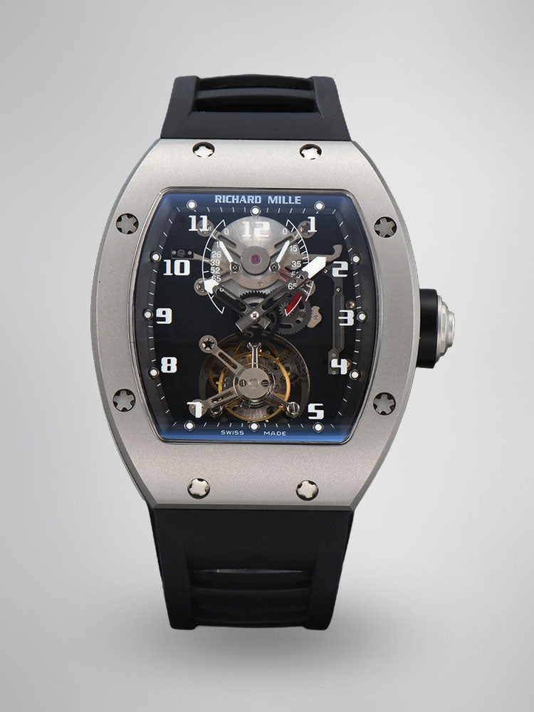 Best Richard Mille RM001 Tourbillon Super Clone – Titanium Skeleton Luxury Replica Watch