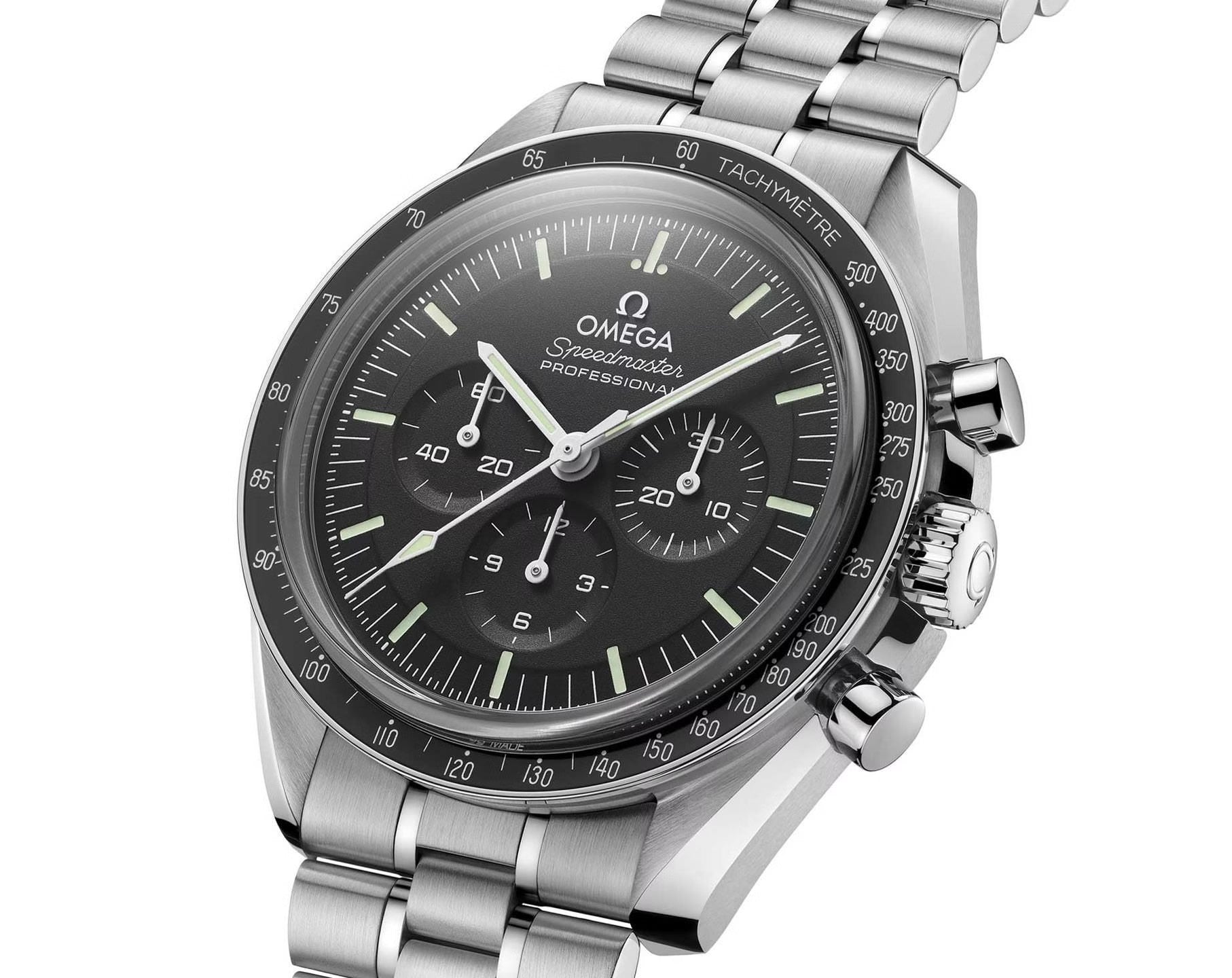 Omega Speedmaster Mirror Original Stainless Steel Bracelet Watch (Ref. V7)