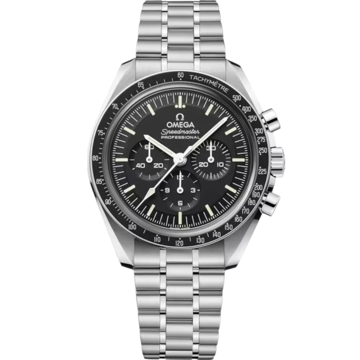 Omega Speedmaster Mirror Original Stainless Steel Bracelet Watch (Ref. V7)