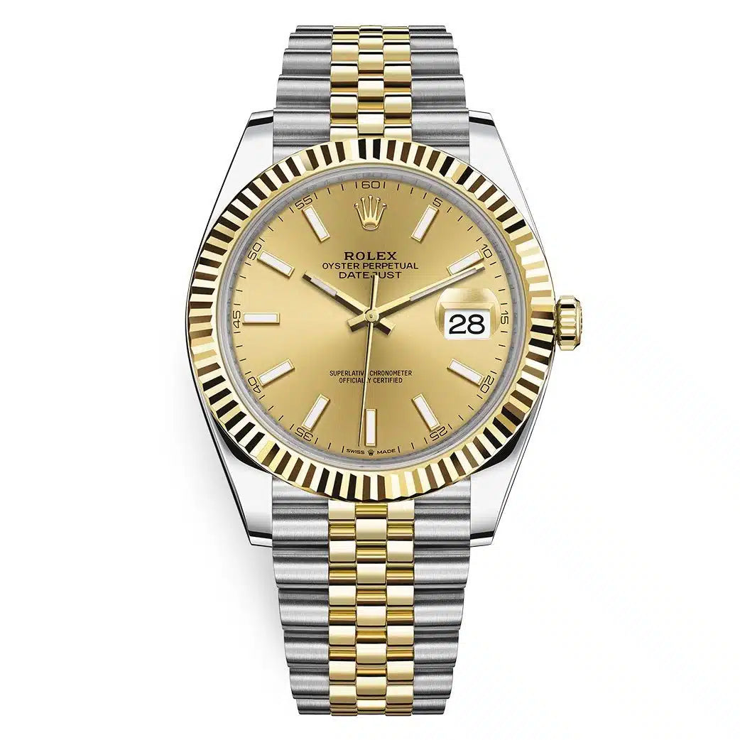 Rolex Datejust 41 mm Metal Bracelet Men's Watch