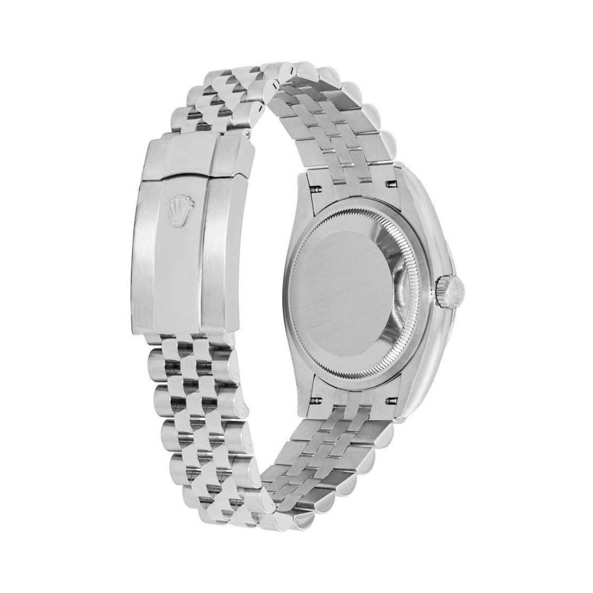 Rolex Datejust White Dial 41 mm Metal Bracelet Men's Watch (Ref. 078)