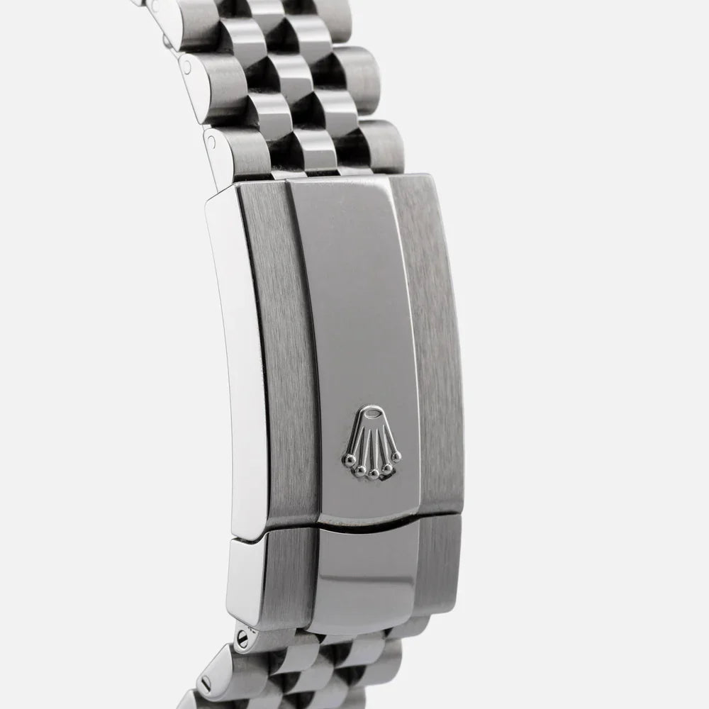 Rolex Datejust Black Dial 41 mm Metal Bracelet Men's Watch (Ref. 031)