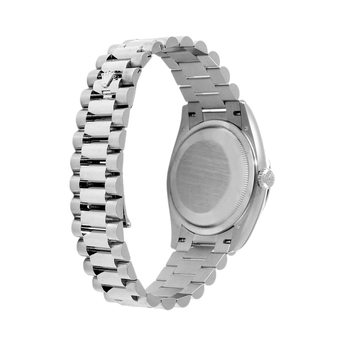 Rolex Day-Date Black Dial 41 mm Metal Bracelet Men's Watch (Ref. 118)
