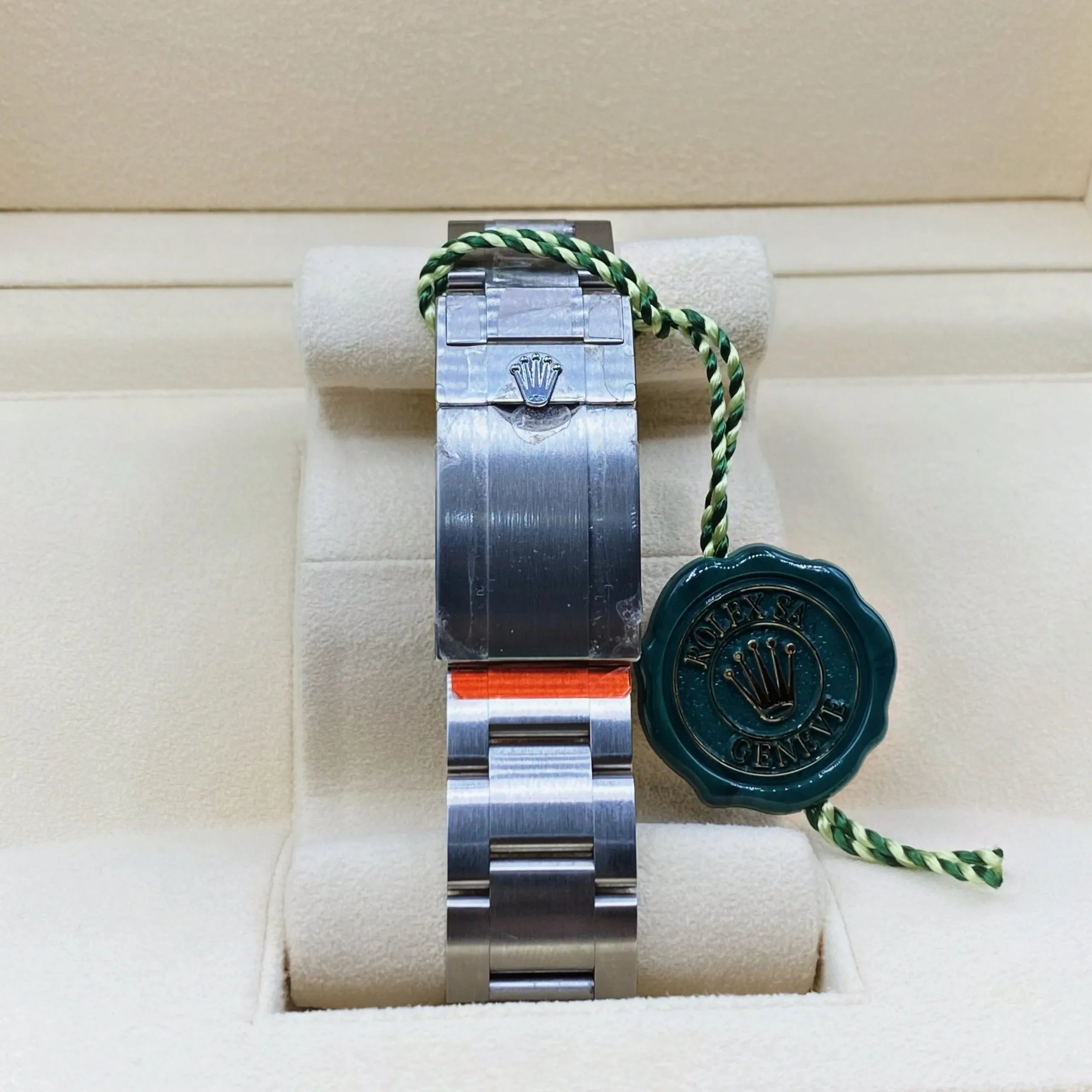 Rolex Explorer II Black Dial Metal Bracelet Men's Watch