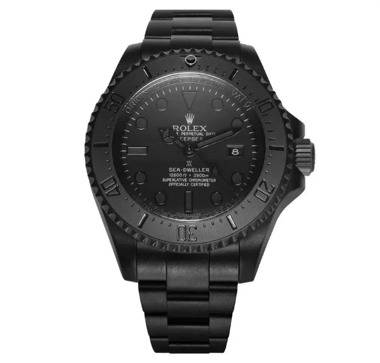 Rolex Deepsea Phantom Black 44 mm Metal Bracelet Men's Watch