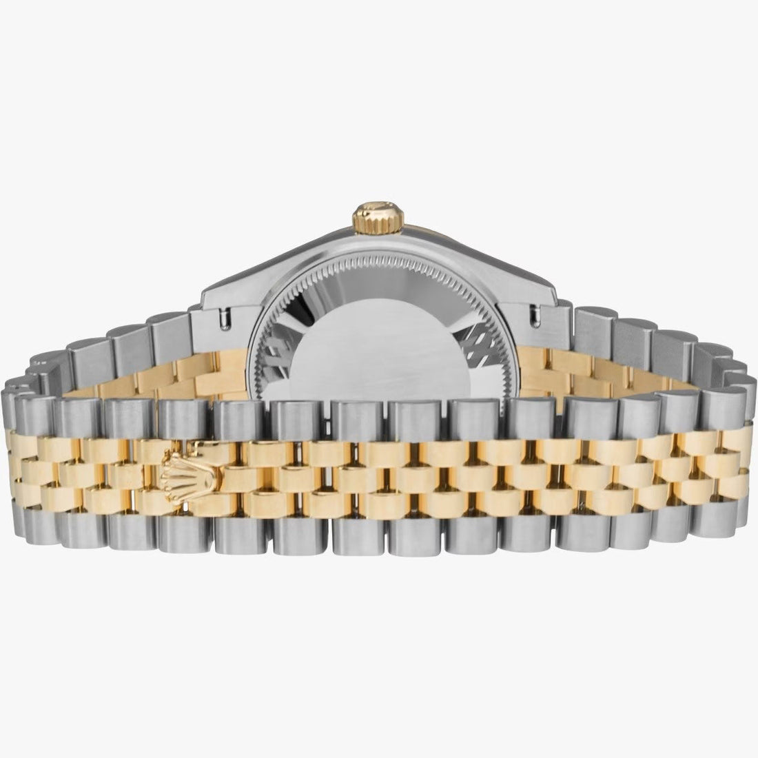 Rolex Datejust Mirror Original Silver Dial 31 mm Metal Bracelet Women's Watch (Ref. 044)