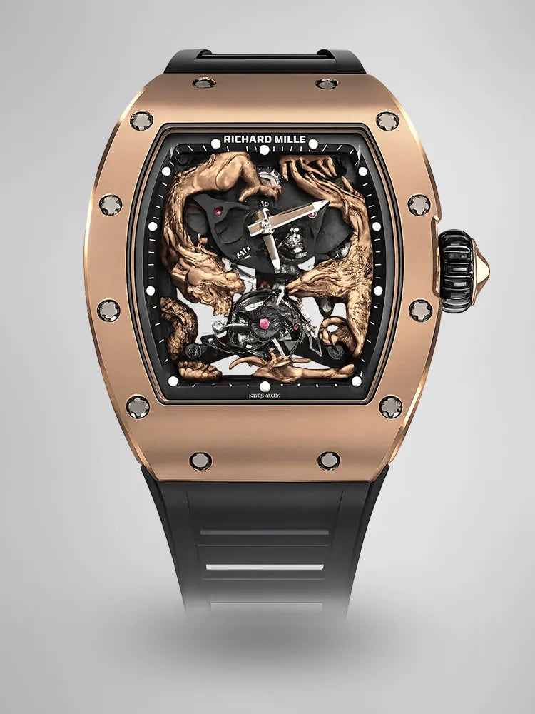Richard Mille RM 57-01 Jackie Chan Tourbillon Dragon Phoenix Super Clone