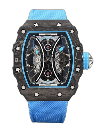 Richard Mille RM53-01 Tourbillon Replica Men's Watch Carbon Fiber Case