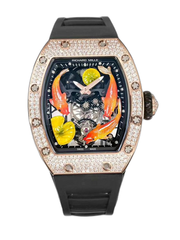 Replica Richard Mille RM S10 Koi Tourbillon Watch - Limited Edition Men’s Fake Tourbillon Timepiece