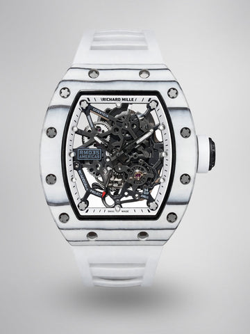 Richard Mille RM 035 Rafael Nadal Americas Full Skeleton Automatic Swiss Movement Replica Watch