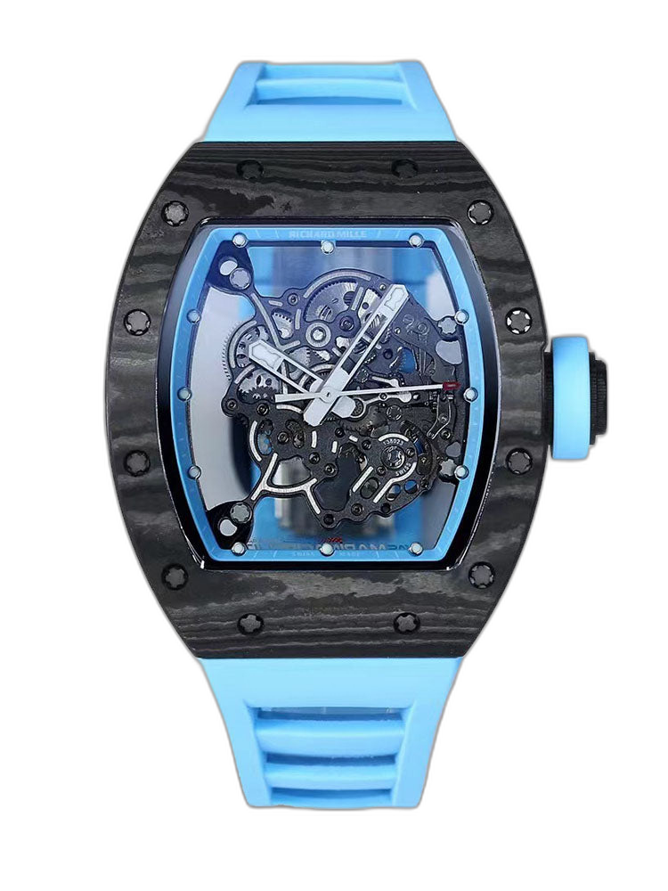 Replica Richard Mille RM 055 Carbon Fiber Men's Watch: A Masterpiece of Innovation, Craftsmanship, and Modern Elegance