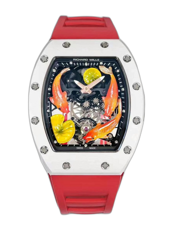 Best Swiss Replica RICHARD MILLE RM S10 Koi Tourbillon Watch – AAA Quality Super Clone